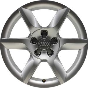 Audi 6 Spoke [A5 8T] Diamond Silver Alloy Wheel for Audi A5 & S5 B8 (8T) - Sizes 17in
