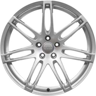 Audi 7 Double Spoke [A5 8T] Silver Alloy Wheel Product Image #1