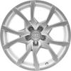 Audi 10 V Spoke [A5 8T] Diamond Silver Wheel Img 1