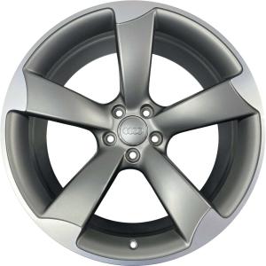 Audi 5 Rotor Spoke [A5 8T] Titanium Grey Alloy Wheel for Audi RS5 B8 (8K) - Sizes 20in