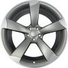 Audi 5 Rotor Spoke [A5 8T] Titanium Grey Wheel Img 1