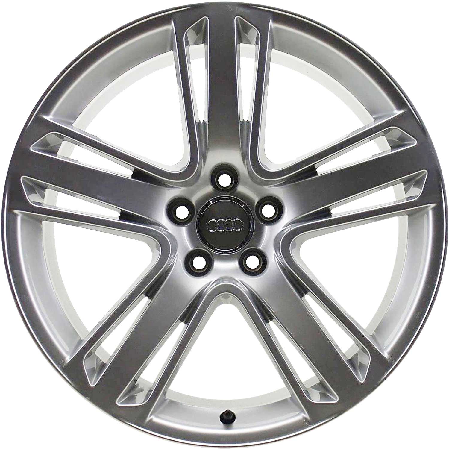Audi 5 Spoke Aero [A5 8T] Silver Alloy Wheel Product Image #1