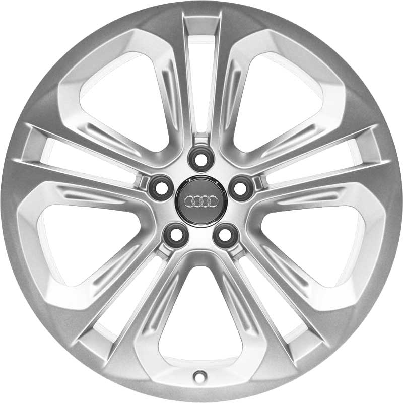 Audi 5 Double Spoke Off Road [Q3 8U] Silver Alloy Wheel Product Image #1