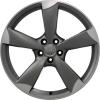 Audi 5 Arm Rotor [Q3 8U] Titanium Grey with Diamond Cut Wheel Img 1