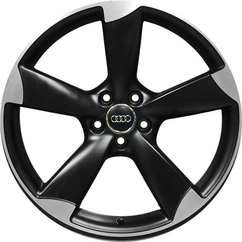 Audi 5 Arm Rotor [Q3 8U] Gloss Black with Diamond Cut Alloy Wheel Product Image #1