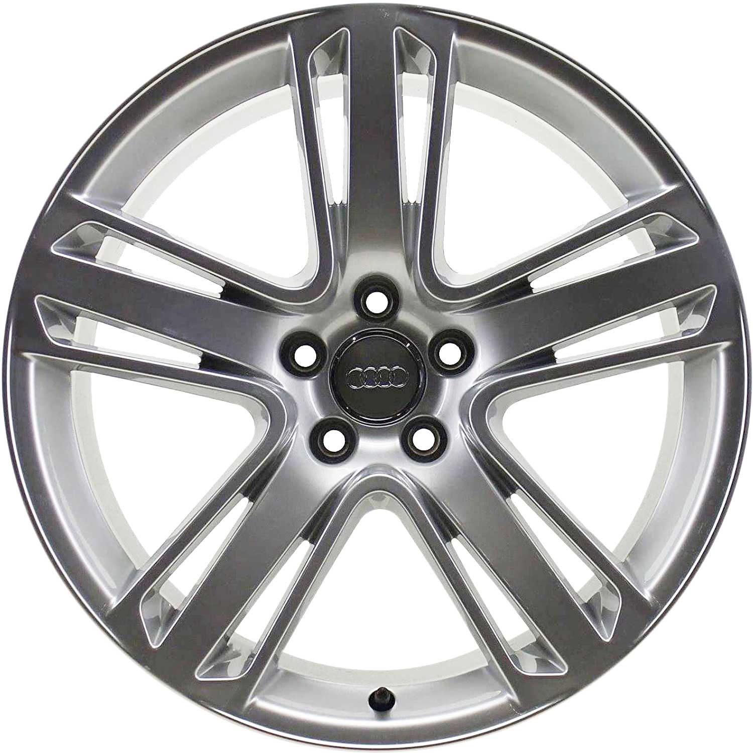 Audi 5 Spoke Aero [Q3 8U] Silver Alloy Wheel Product Image #1