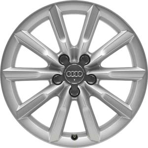 Audi 10 Spoke [Q3 8U] Diamond Silver Alloy Wheel for Audi Q3 8U - Sizes 17in