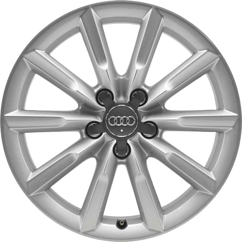 Audi 10 Spoke [Q3 8U] Diamond Silver Alloy Wheel Product Image #1