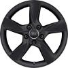 Audi 5 Arm Helica [A3 8V] Matt Black Wheel Img 1