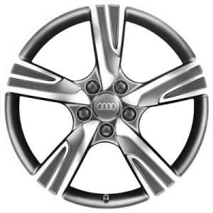 18" Audi 5 Arm Velum [A3 8V] Anthracite alloy wheel