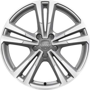 18" Audi 5 Parallel Spoke [A3 8V] Diamond Silver alloy wheel