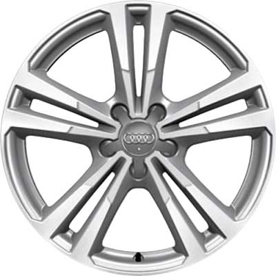 Audi 5 Parallel Spoke [A3 8V] Diamond Silver Alloy Wheel Product Image #1