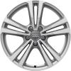 Audi 5 Parallel Spoke [A3 8V] Diamond Silver Wheel Img 1