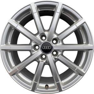 Audi 10 Spoke [A3 8V] Titanium Grey with Diamond Cut Alloy Wheel for Audi A3 & S3 8V - Sizes 18in