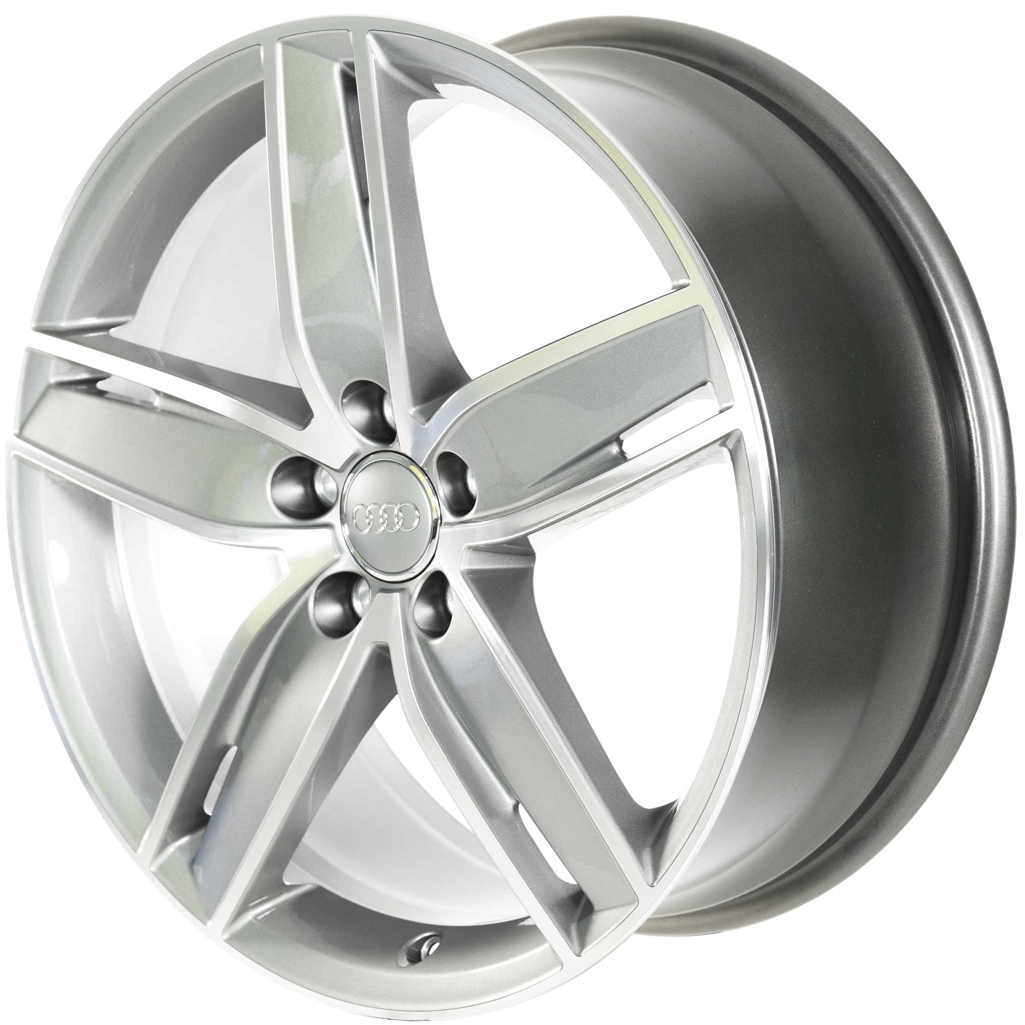 Audi 5 Arm Wing [A3 8V] Titanium Grey with Diamond Cut Alloy Wheel Product Image #2