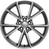 Audi 5 V Spoke [A3 8V] Titanium Grey with Diamond Cut Wheel Img 1