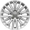 Audi Multi Spoke [A3 8V] Diamond Silver Wheel Img 1