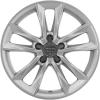 Audi 5 Spoke Kinetic [A3 8V] Silver Wheel Img 1
