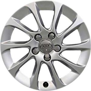 Audi 10 Spoke [A3 8V] Diamond Silver Alloy Wheel for Audi A3 & S3 8V - Sizes 16in