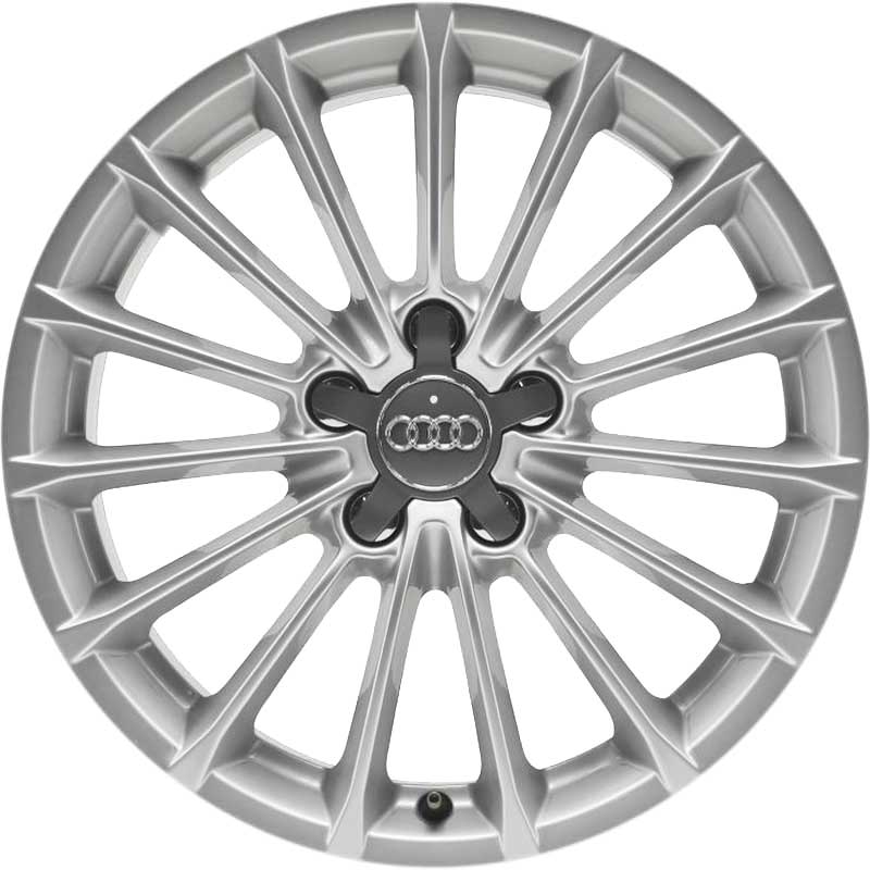 Audi 15 Spoke [A3 8V] Diamond Silver Alloy Wheel Product Image #1