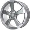 Audi 5 Arm Rotor [A3 8V] Titanium Grey with Diamond Cut Wheel Img 2