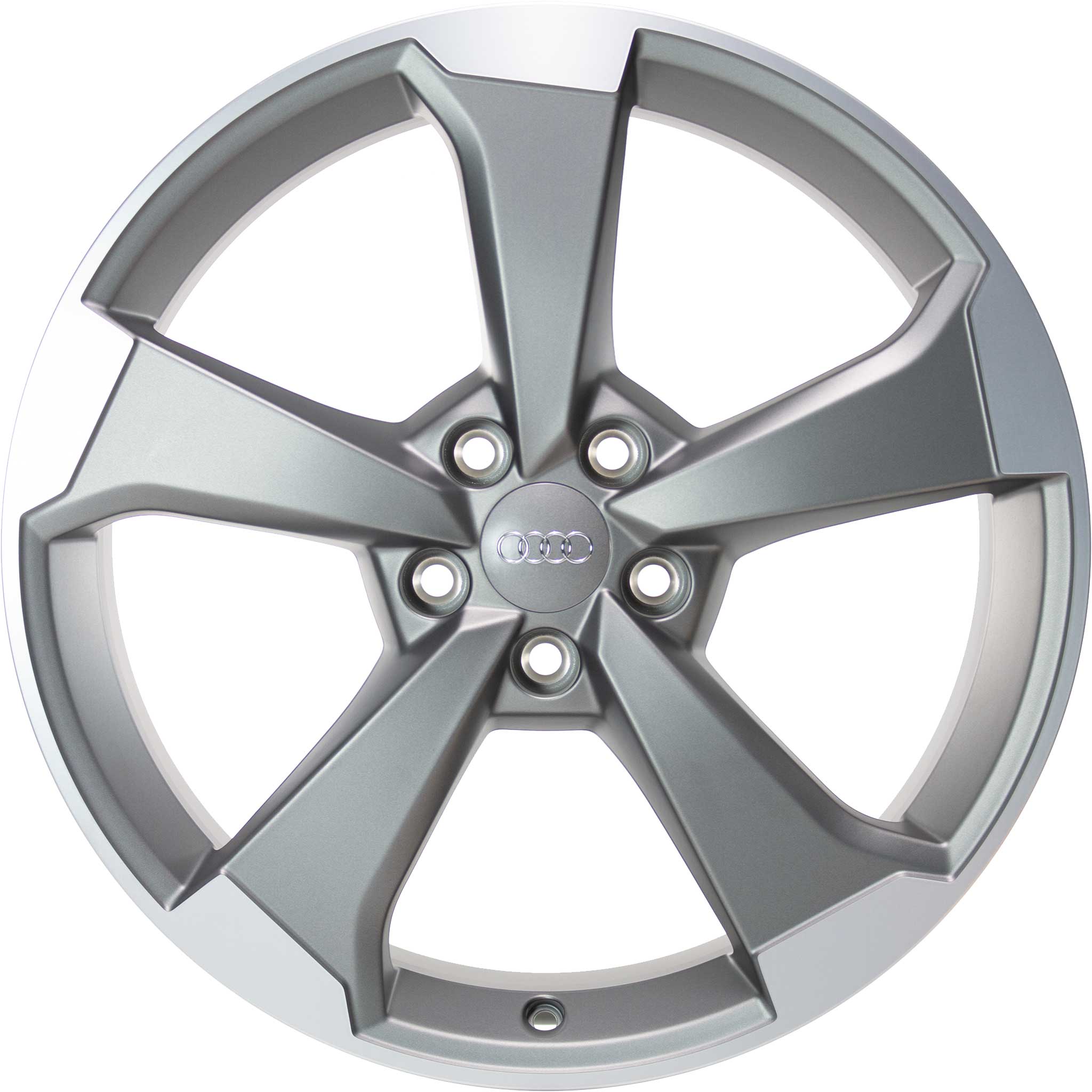 Audi 5 Arm Rotor [A3 8V] Titanium Grey with Diamond Cut Alloy Wheel Product Image #1
