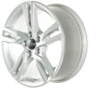 Audi 5 Arm Double Spoke [A3 8V] Diamond Silver Wheel Img 2
