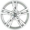 Audi 5 Arm Double Spoke [A3 8V] Diamond Silver Wheel Img 1