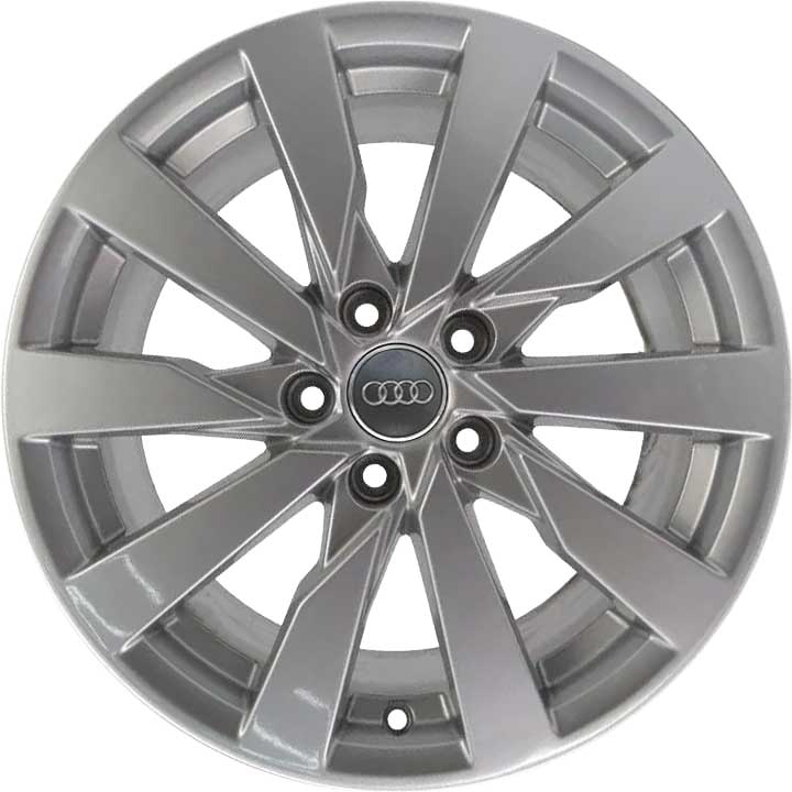 Audi 10 Spoke Turbine [A3 8V] Diamond Silver Alloy Wheel Product Image #1