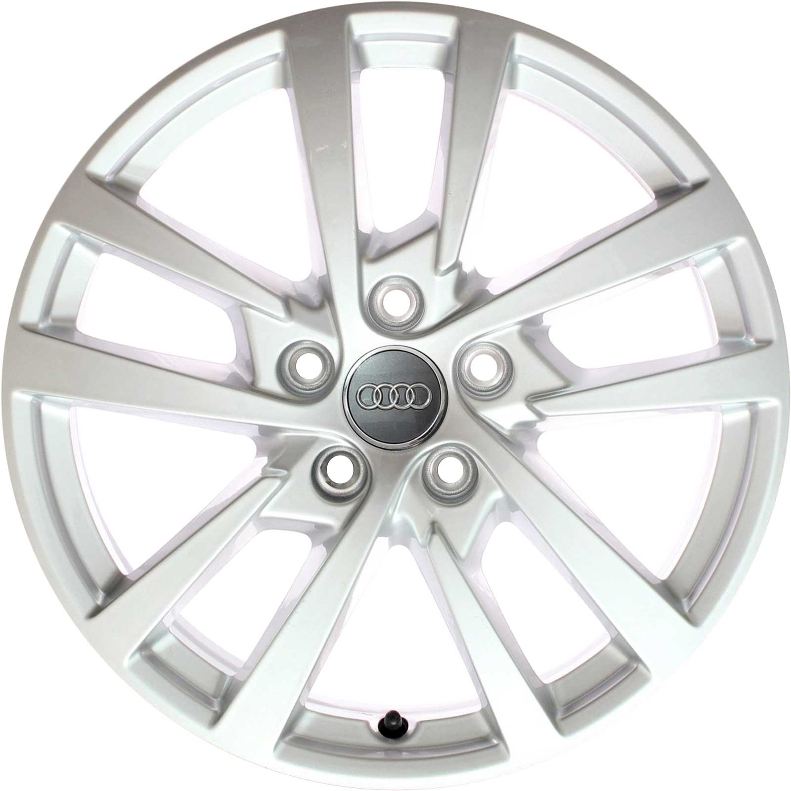 Audi 5 Double Spoke [A3 8V] Diamond Silver Alloy Wheel Product Image #1