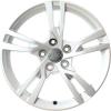 Audi 5 Arm Double Spoke [A3 8V] Diamond Silver Wheel Img 1