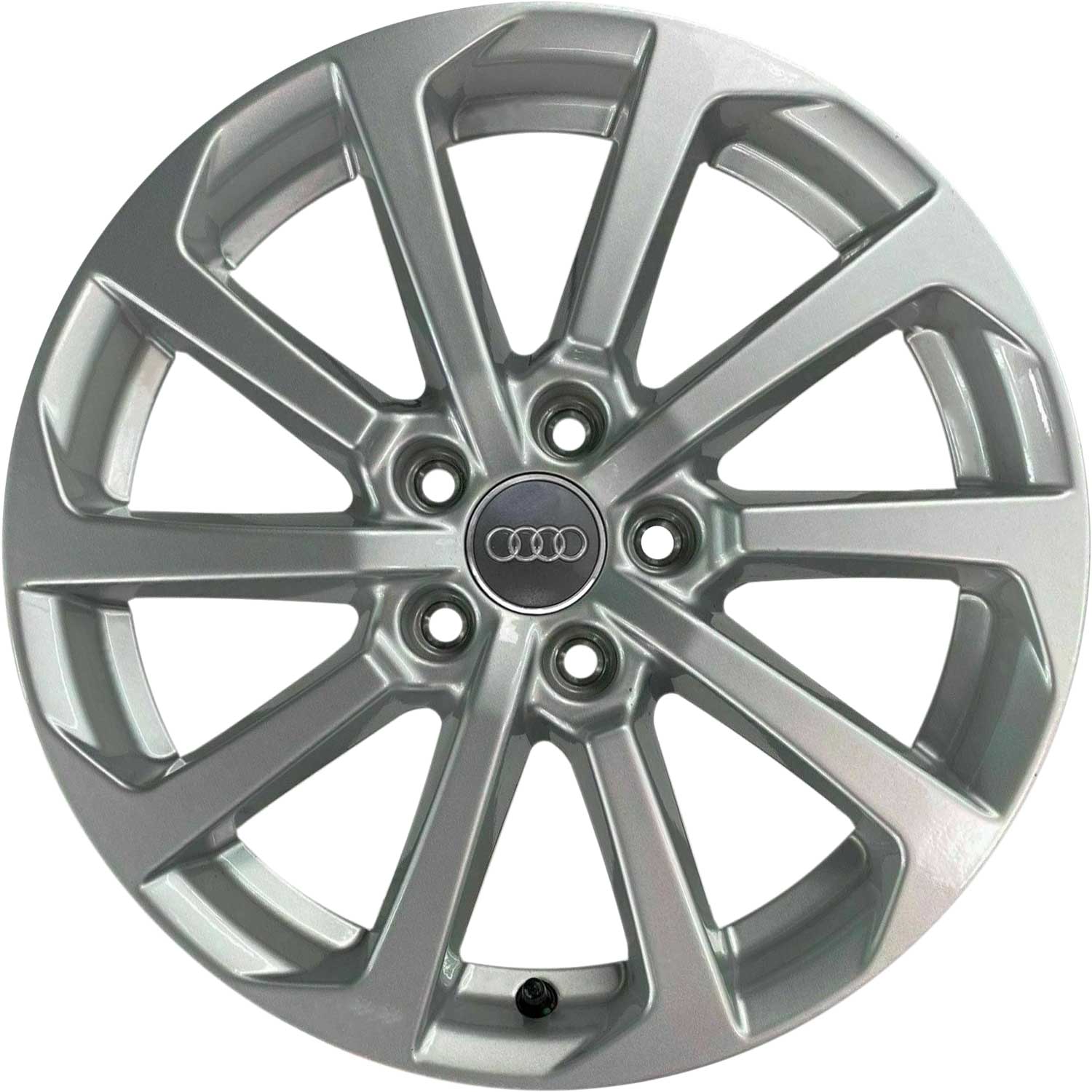 Audi 10 Spoke Rotor [A3 8V] Diamond Silver Alloy Wheel Product Image #1