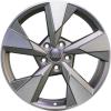 Audi 5 Arm Polygon [A3 8V] Titanium Grey with Diamond Cut Wheel Img 1