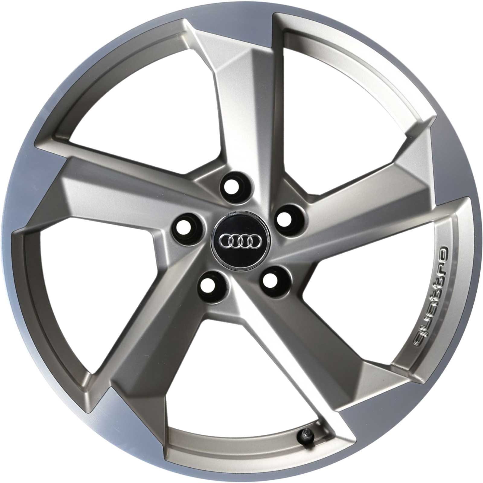 Audi 5 Arm Turbine [A3 8V] Platinum with Diamond Cut Alloy Wheel Product Image #1