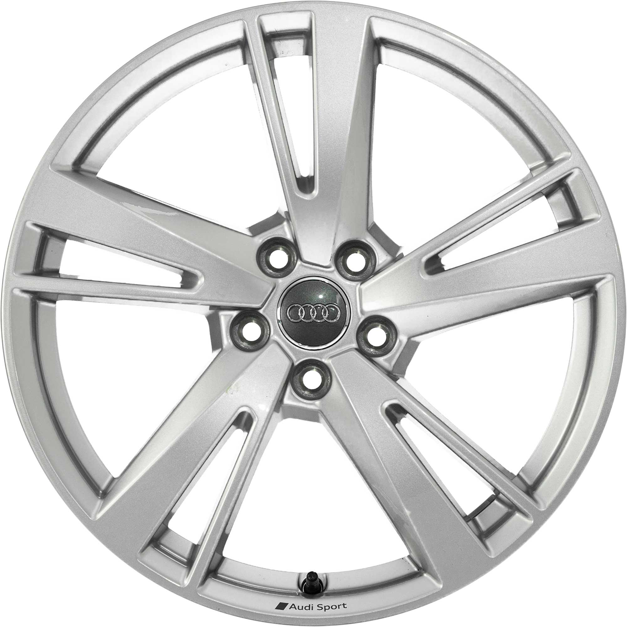 Audi Sport 5 Arm Blade [A3 8V] Galvano Silver Alloy Wheel Product Image #1