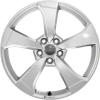 Audi Sport 5 Arm Rotor [A3 8V] Galvano Silver Wheel Img 1