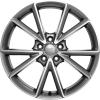 Audi 5 V Spoke [A3 8V] Titanium Grey with Diamond Cut Wheel Img 1