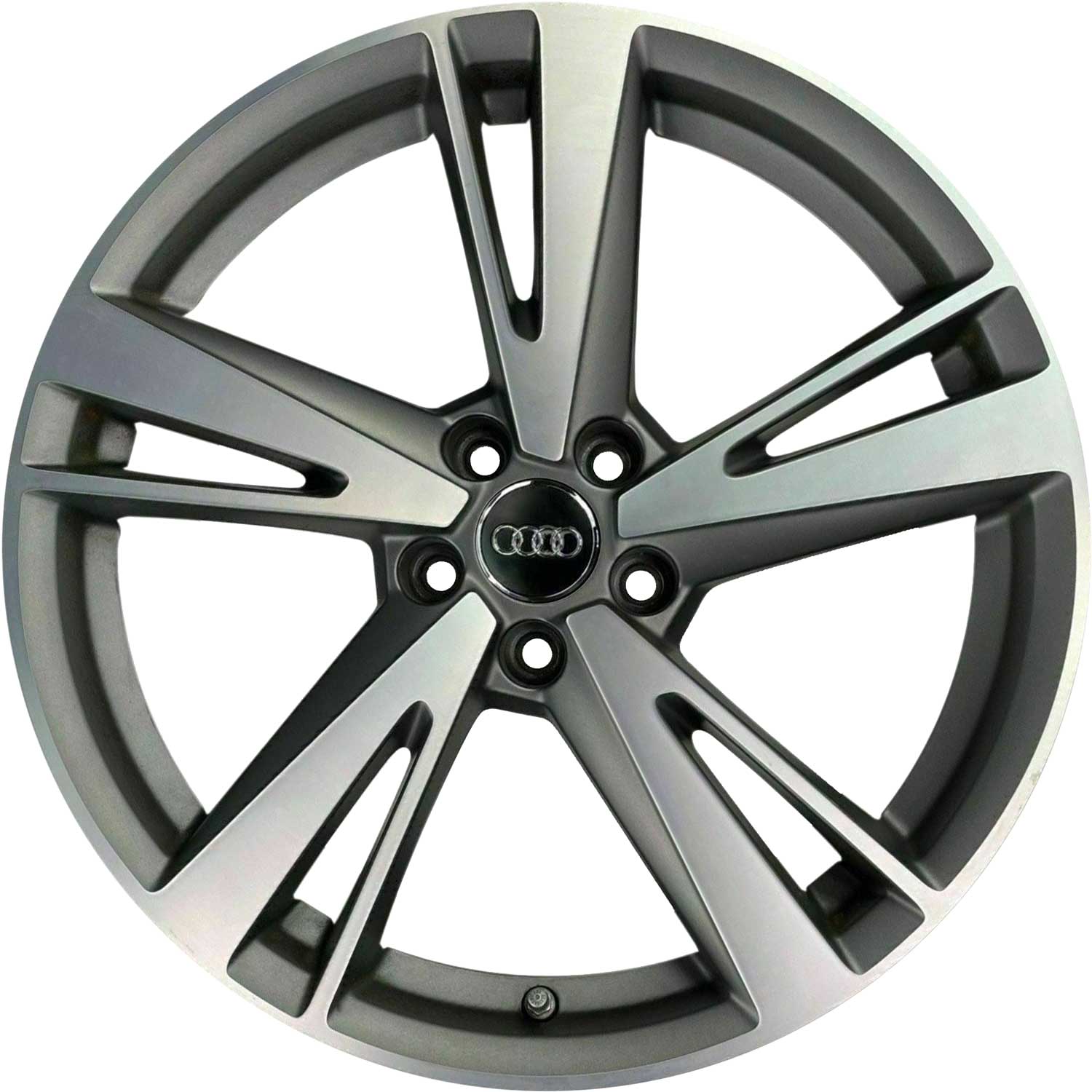 Audi 5 Arm Blade [A3 8V] Titanium Grey with Diamond Cut Alloy Wheel Product Image #1