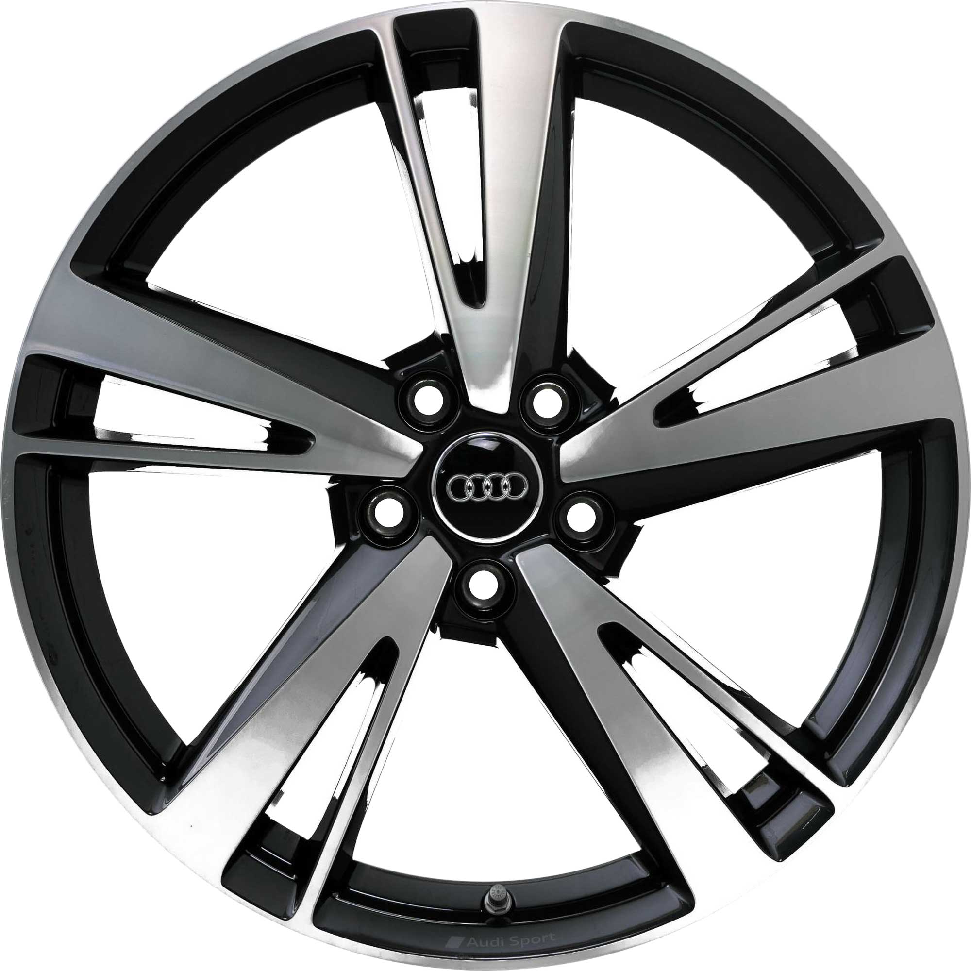 Audi Sport 5 Arm Blade [A3 8V] Anthracite Black with Diamond Cut Alloy Wheel Product Image #1