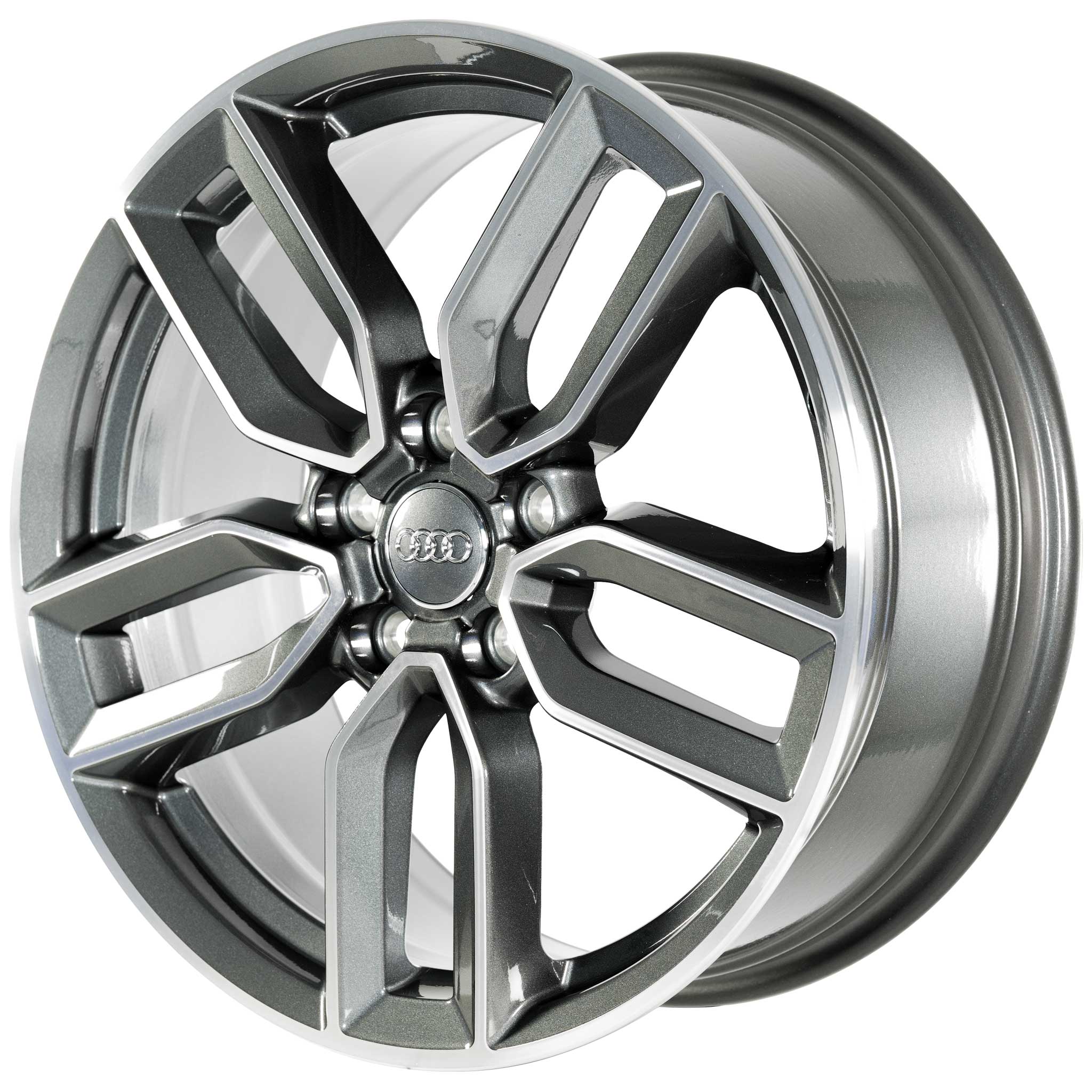 Audi 5 Parallel Spoke Star [A3 8V] Anthracite Alloy Wheel Product Image #2