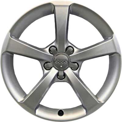 Audi 5 Spoke Star [A3 8V] Diamond Silver Alloy Wheel Product Image #1
