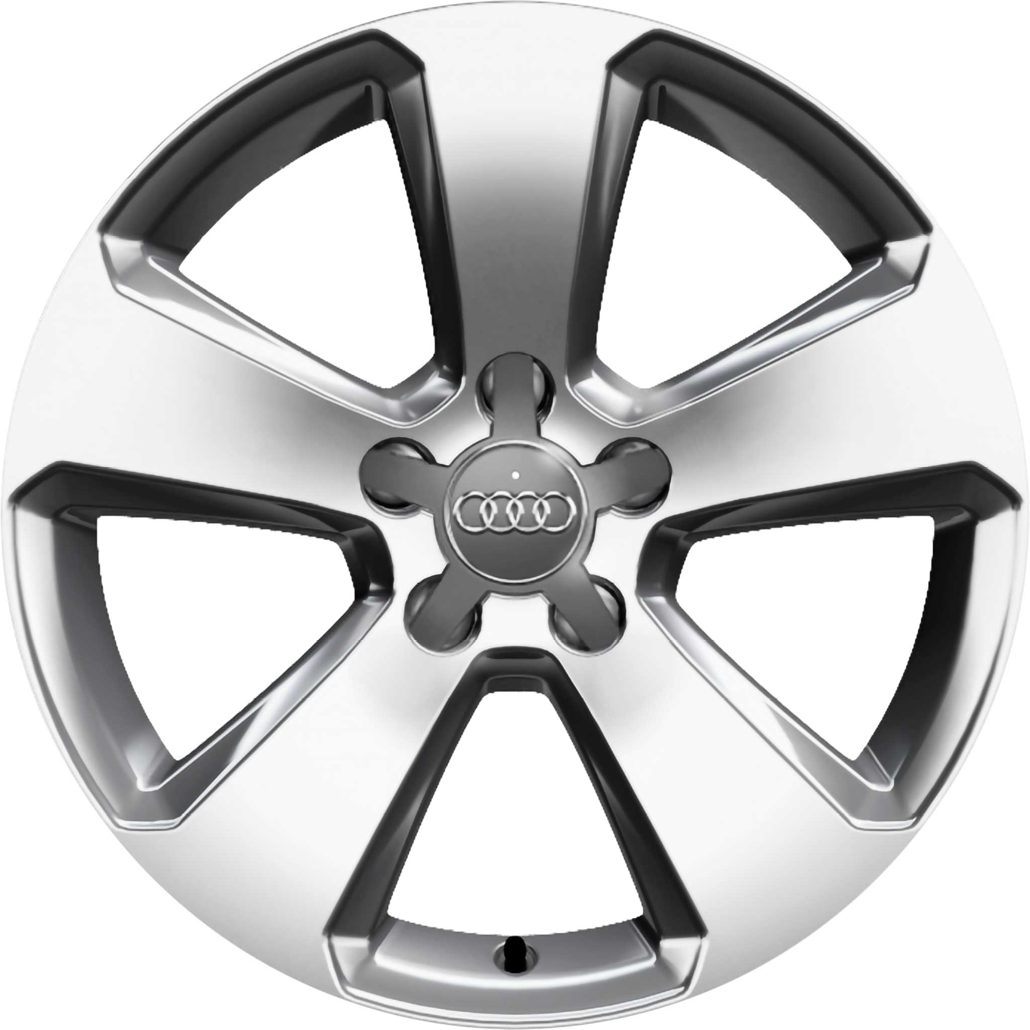 Audi 5 Spoke [A3 8V] Diamond Silver Alloy Wheel Product Image #1