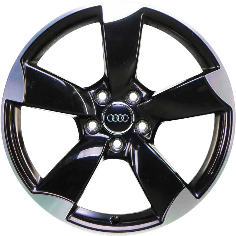 Audi 5 Arm Rotor [A3 8V] Gloss Black Alloy Wheel Product Image #1