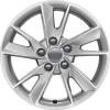 Audi 5 Spoke [A4 8W] Diamond Silver Wheel Img 1