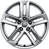 Audi 5 Parallel Spoke [A4 8W] Diamond Silver Wheel Img 1