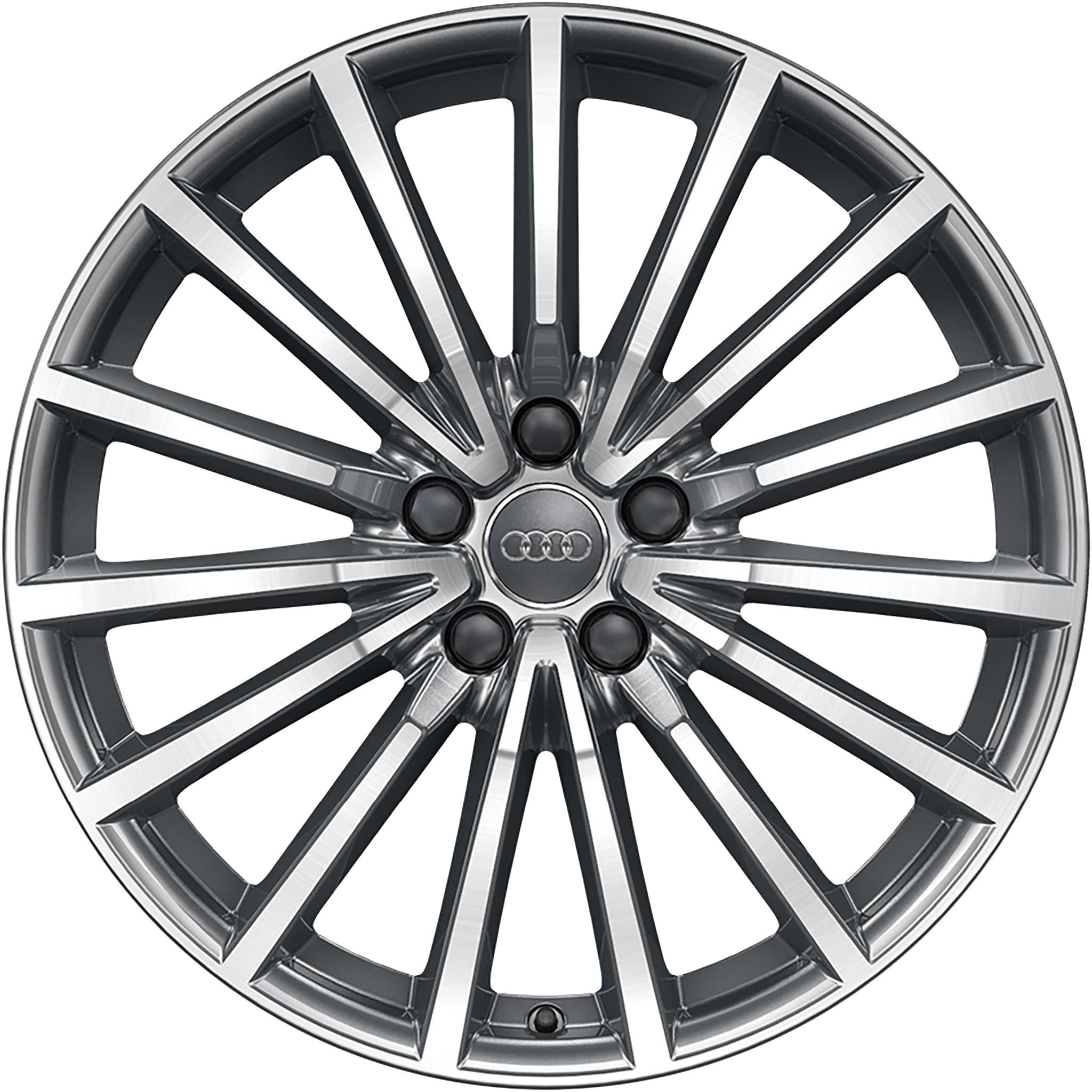 Audi Multi Spoke [A4 8W] Graphite Grey Alloy Wheel Product Image #1