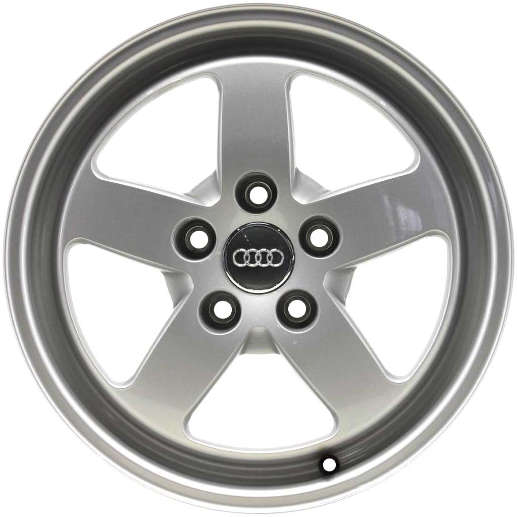 Audi 5 Spoke [A4 8W] Diamond Silver Alloy Wheel Product Image #1