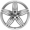 Audi 5 Parallel Spoke [A4 8W] Diamond Silver Wheel Img 1