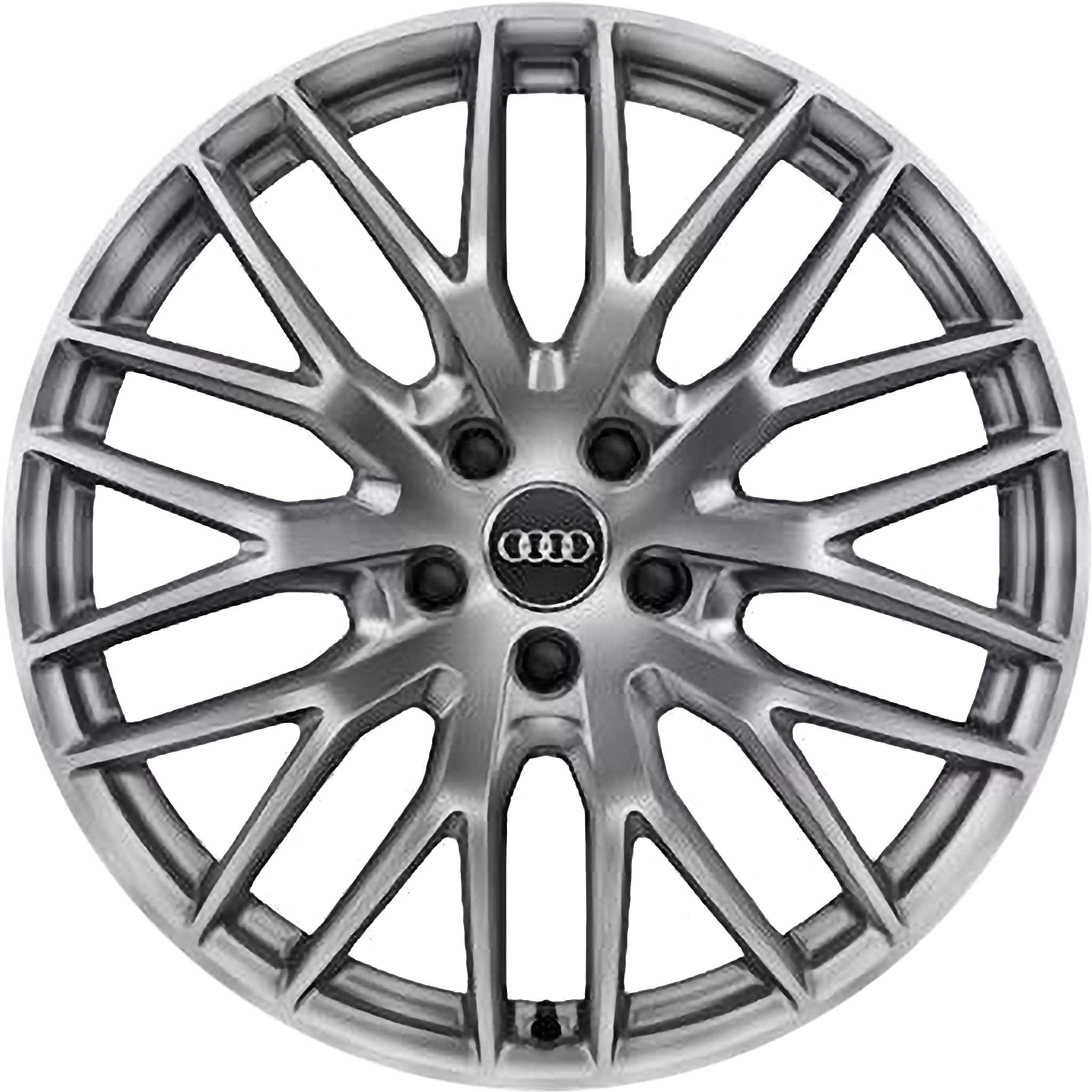 Audi 10 Y Spoke [A4 8W] Galvano Silver Alloy Wheel Product Image #1