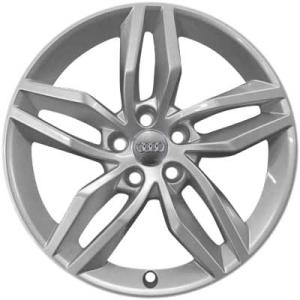 18" Audi 10 Spoke [A4 8W] Galvano Silver alloy wheel